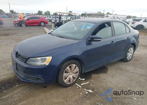2011 Volkswagen Jetta 2.5L Se from USA, damaged, VIN 3VWDZ7AJ3BM325357